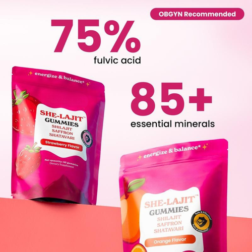 Shelajit 3-in-1 Desire & Vitality Gummies