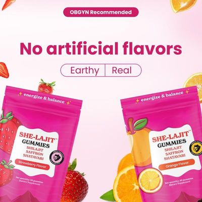 Shelajit 3-in-1 Desire & Vitality Gummies