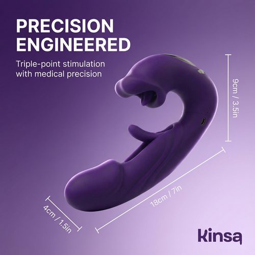 Kinsa 4 in 1 G-Spot plug